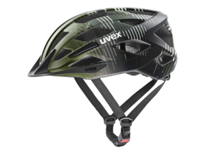 Dětská helma UVEX Air Wing 2 Cc Dark Olive-Black Matt