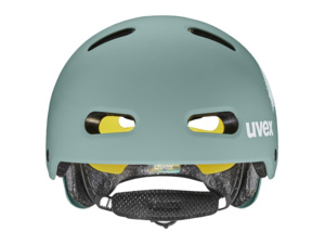 Dětská helma UVEX Kid 4 Style Mips Spray Sage Green Matt