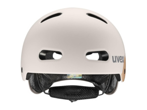 Dětská helma UVEX Kid 4 Style Super Hero Warm Grey Matt