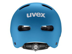 Dětská helma UVEX Kid 4 Bubble Blue Matt