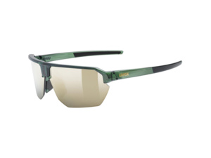 Brýle UVEX Vectiv Set Olive Transparent / Mir.Gold S3 / S0