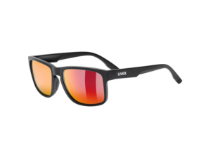 Brýle UVEX Poise Black Matt / Mir.Red S3