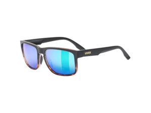 Brýle UVEX Poise Black-Demi Matt / Mir.Green S3