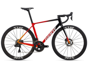 GIANT TCR Advanced Pro DA Carbon/Rosso Corsa - M/L