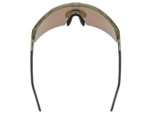 Brýle UVEX Flowline Olive Matt / Mir.Gold S3