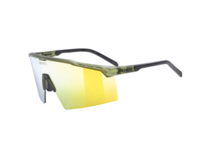 Brýle UVEX Flowline Olive Matt / Mir.Gold S3