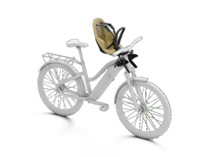 Dětská cyklosedačka Thule Yepp 2 Mini- Front Mount- Fennel Tan