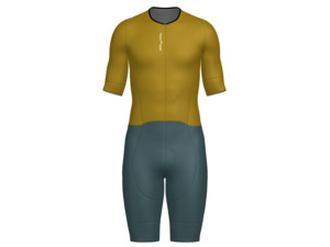 Triathlonová kombinéza SANTINI Leaf Ochre