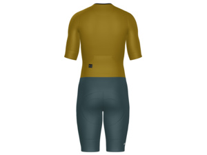 Triathlonová kombinéza SANTINI Leaf Ochre