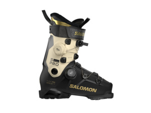 Dámské lyžařské boty SALOMON S/PRO SUPRA DUAL BOA 105W Black/Birch/Gold Met