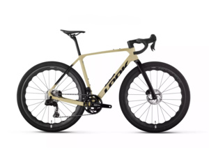 LOOK G85 Speckled Sand/Black Shimano GRX Di2 2X12 Fulcrum Soniq