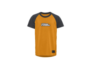 Dětský dres HORSEFEATHERS Spike Youth Sunflower/Indigo