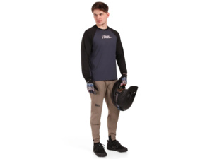 Dres s dlouhým rukávem HORSEFEATHERS Spike Indigo/Black