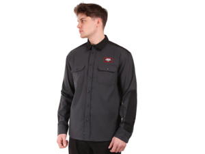 Technická košile HORSEFEATHERS Prom Dark Gray