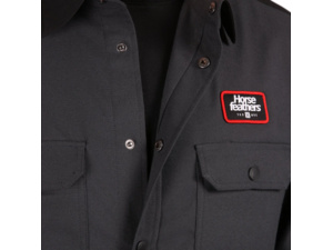 Technická košile HORSEFEATHERS Prom Dark Gray