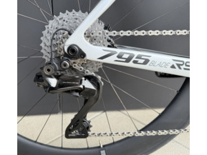 LOOK 795 Blade 2 RS Dura Ace Di2 Iconic Platinum White / R50D - XL