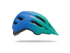 Dětská helma GIRO Fixture II Youth Mat Aqua Green/Blue Jewel Fade