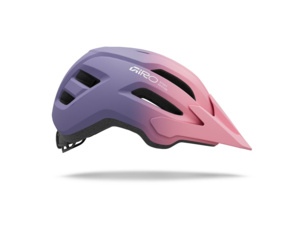 Dětská helma GIRO Fixture II Youth Mat Light Pink/Purple Fade