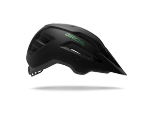 Dětská helma GIRO Fixture II Youth Mat Black/Vivid Green