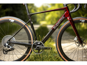 SUPERIOR XR 9.9 GR Matte Carbon/Gloss Red - XL
