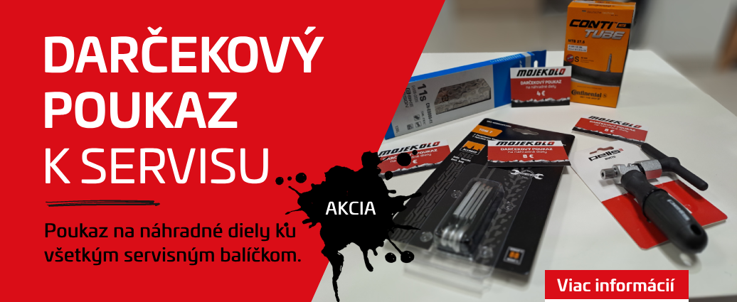 Získajte poukaz na nákup náhradných dielov ako darček k servisným balíčkom