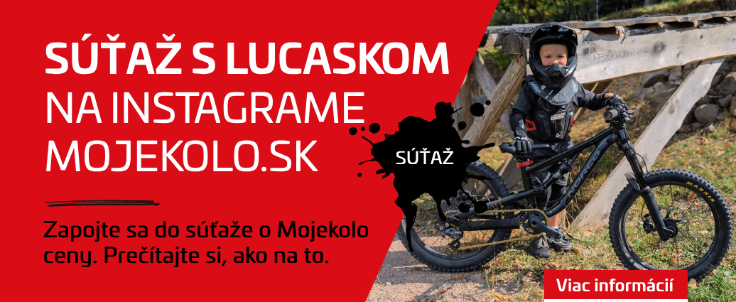 Súťaž s Lucaskom Paštrnákom alias @lucasko_mtb o Mojekolo ceny je tu