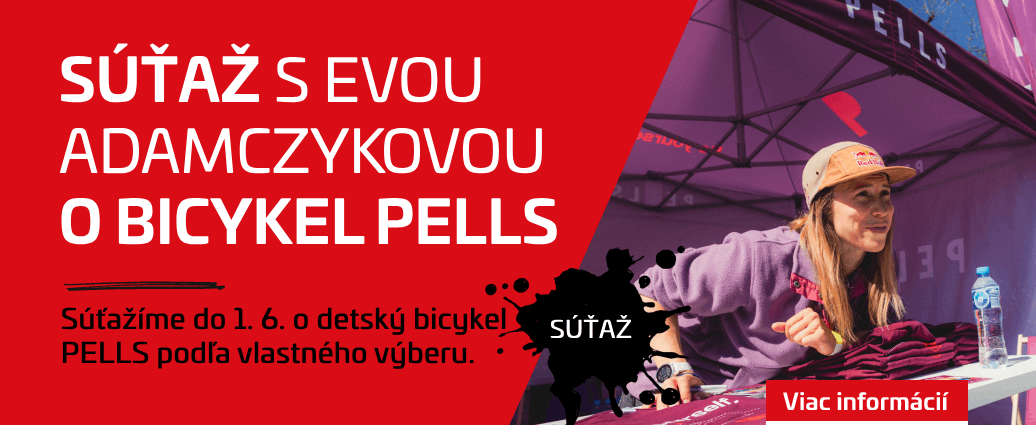 Súťažte s Evou Adamczykovou o detský bicykel PELLS