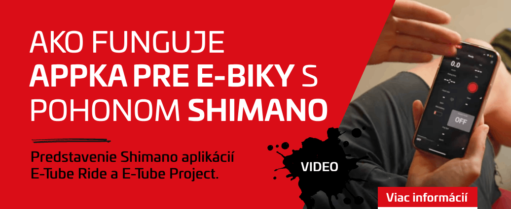VIDEO: Predstavenie aplikácií pre elektrobicykle s motormi Shimano