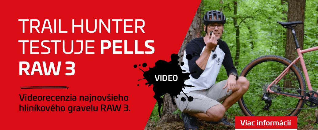 VIDEO: Trail Hunter testuje český gravel Pells RAW 3
