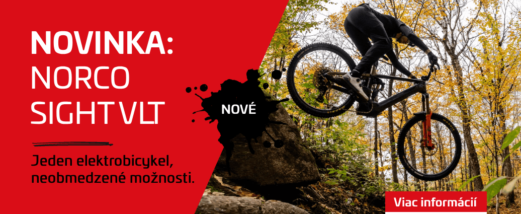 Novinka Norco Sight VLT skladom: Jeden e-bike, nekonečné možnosti