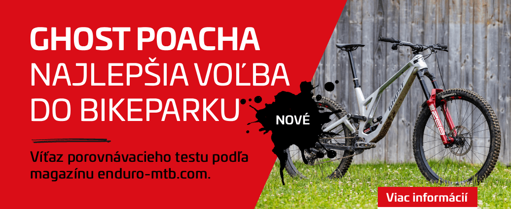 Víťaz testu! GHOST POACHA je najlepšia voľba do bikeparku
