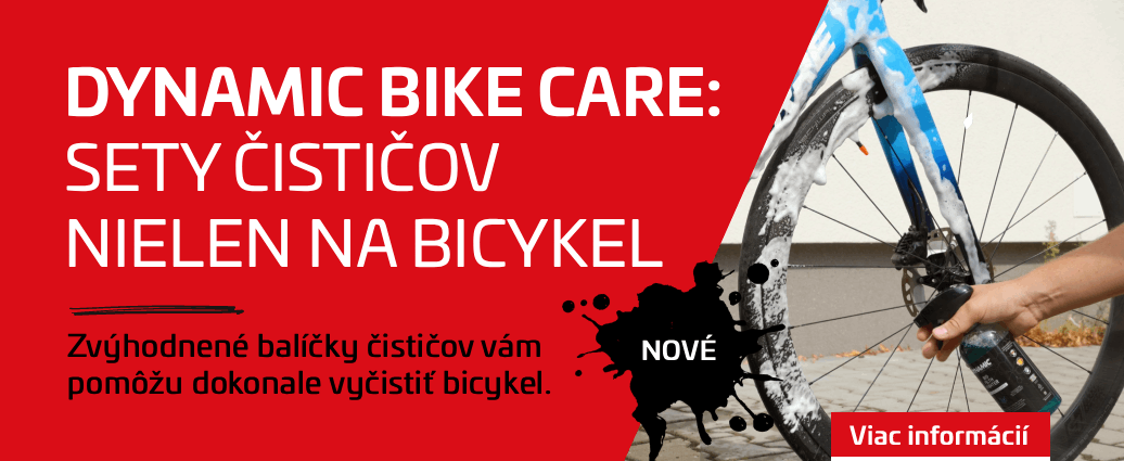Dynamic Bike Care: Zvýhodnené balíčky čističov a prípravkov na bicykel aj príslušenstvo