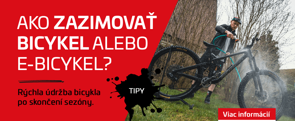 Ako zazimovať bicykel alebo e-bicykel? Základná údržba, ktorú zvládnete aj doma