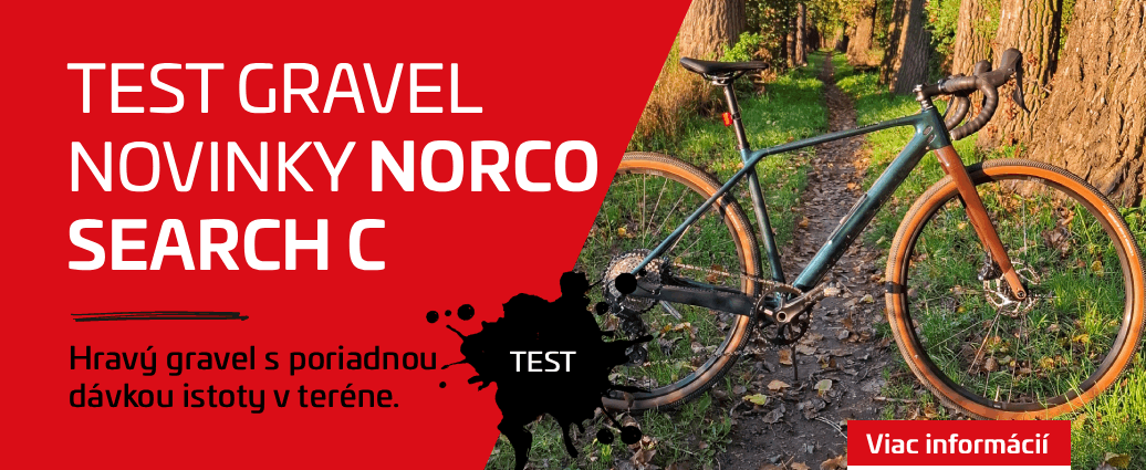 TEST: Norco Search – gravel do nepohody, ktorý vás bude baviť
