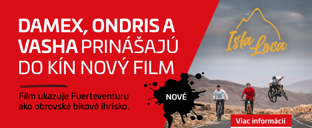 Traja blázni na bláznivom ostrove alias Isla Loca! Bikeri Siriški, Šenk a Kolář prinášajú do kín nový film