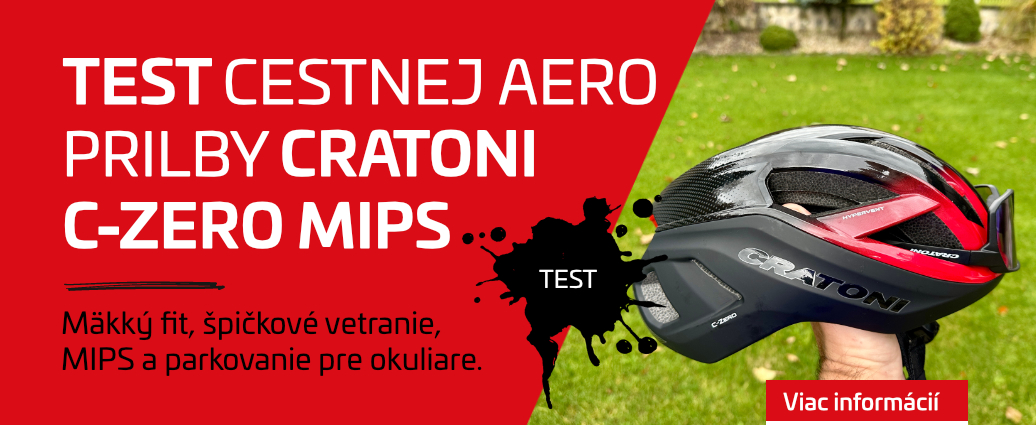 TEST: Cratoni C-Zero — cestná aero prilba s MIPS, ktorá sadne hneď