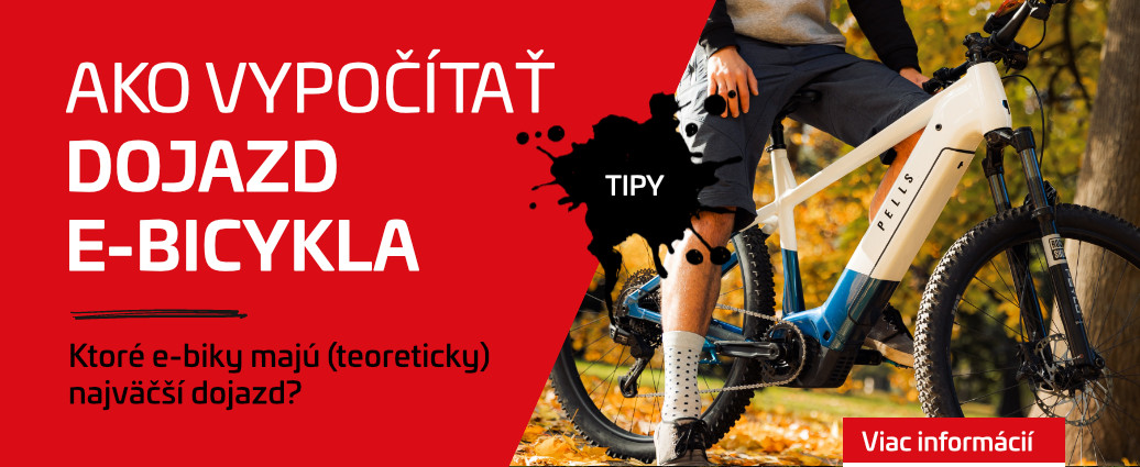 Dojazd elektrobicykla: Koľko prejdem na jedno nabitie batérie?