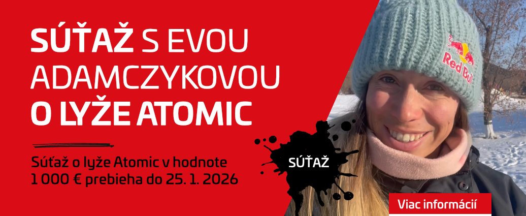Súťažte s Evou Adamczykovou o lyže Atomic v hodnote 1 000 € a ďalšie ceny