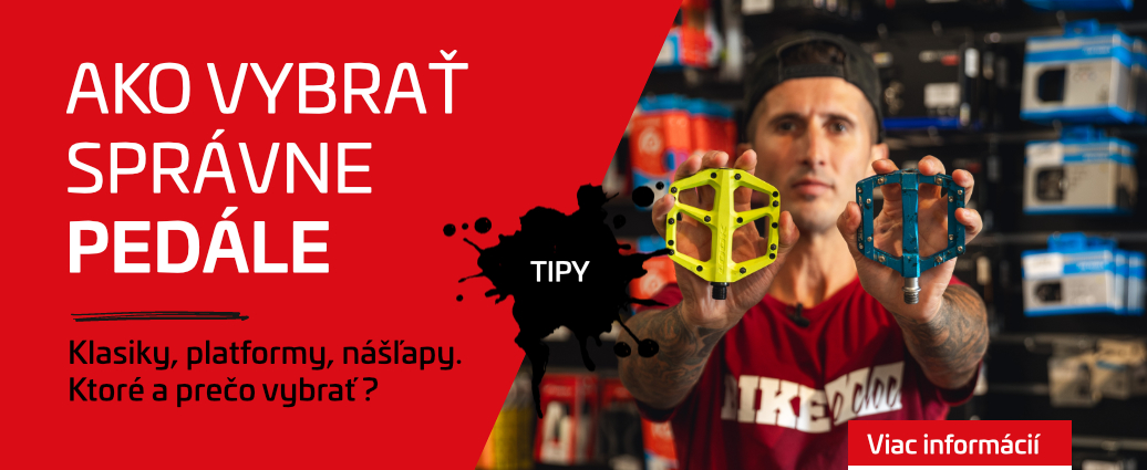 Nášľapy alebo klasika? Ako vybrať pedále, ktoré sa hodia k môjmu bicyklu aj štýlu jazdy
