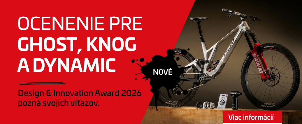 Ghost, Knog a Dynamic bodovali v súťaži Design & Innovation Award 2026
