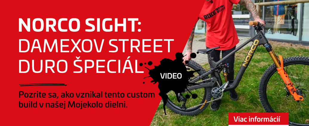 VIDEO: Damjanovo „Street Duro“ je unikátny custom build Norco Sight z dielne Mojekolo