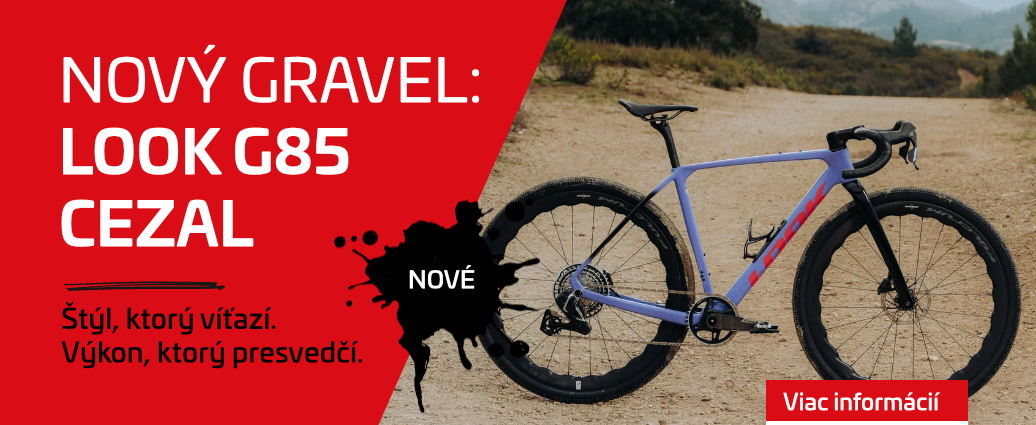 Gravel novinka LOOK G85 Cezal: Elegancia, funkčnosť a ambície víťaziť