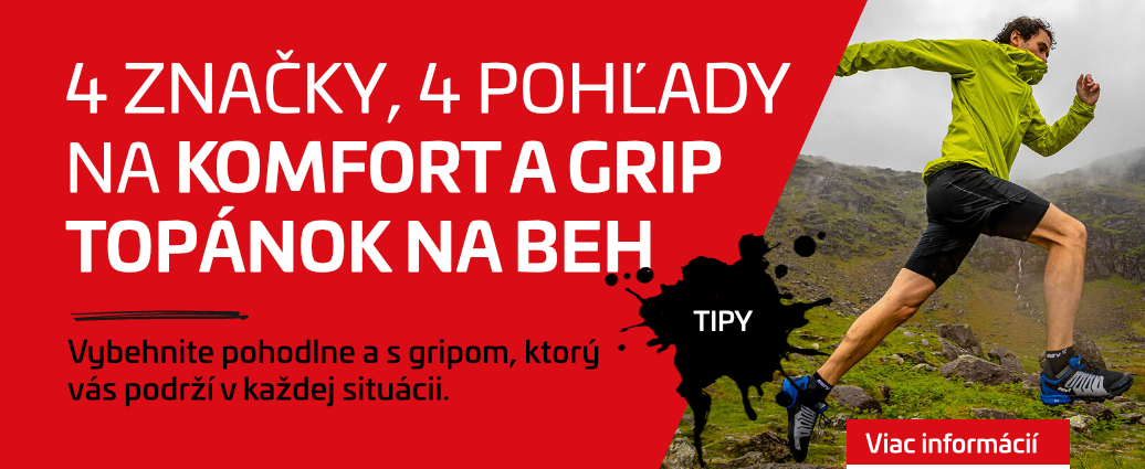 Vybehnite naplno! 4 značky, 4 pohľady na komfort a grip bežeckých topánok