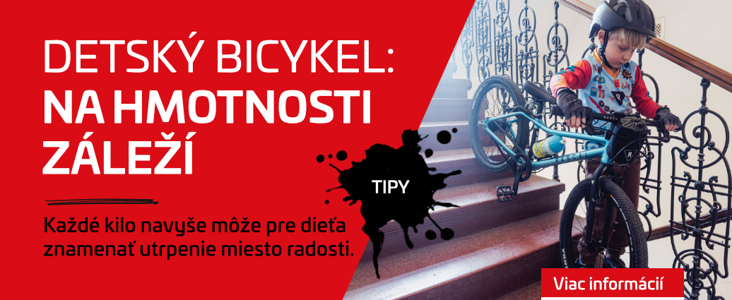Najľahší detský bicykel alebo prečo na hmotnosti záleží?