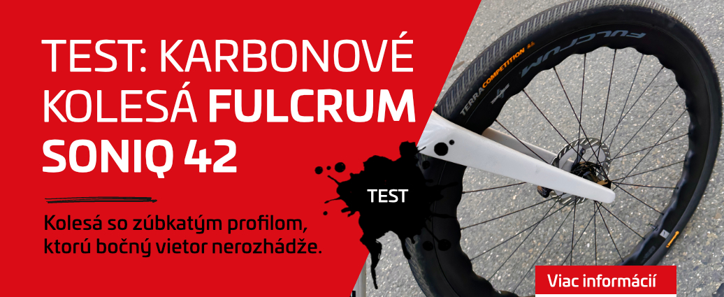 Test karbónových kolies Fulcrum Soniq: Agresívny dizajn a stabilita, ktorú vietor nerozhádže