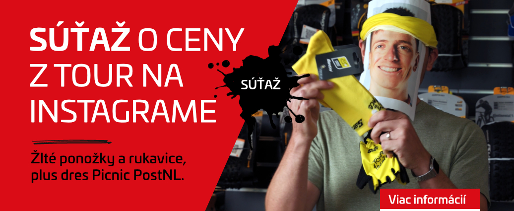Súťažte o ceny Tour de France na Instagrame Mojekolo