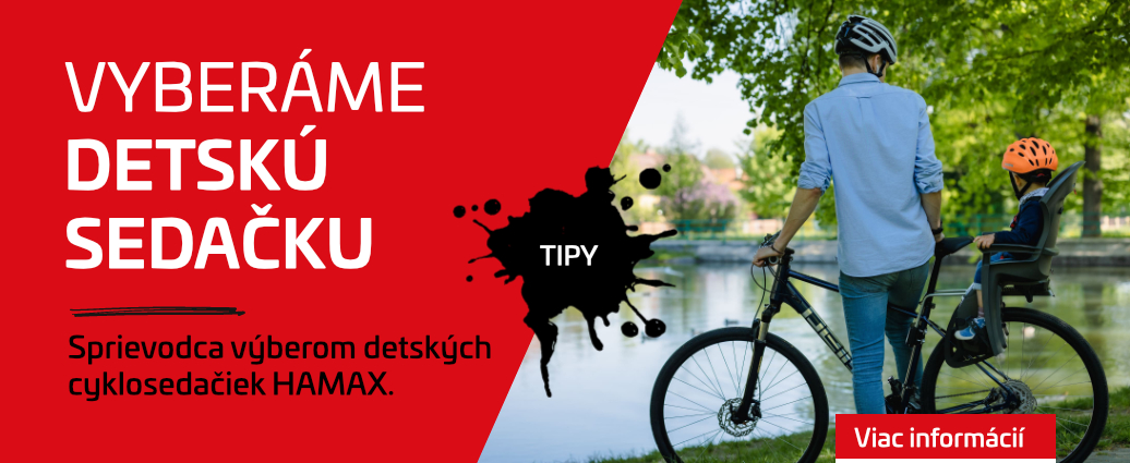 Sprievodca výberom detských sedačiek na bicykel HAMAX. Ktorú cyklosedačku vybrať?