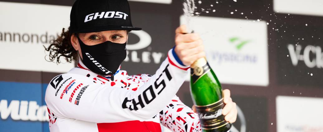 Terpstrová z GHOST Factory Racing vybojovala dve druhé miesta v Novom Meste na Morave