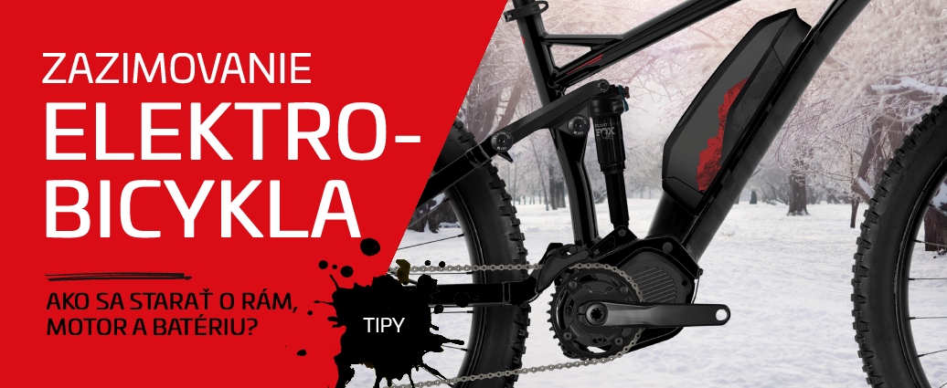 Zazimovanie elektrobicykla alebo čo s batériou, keď sa v zime nejazdí?