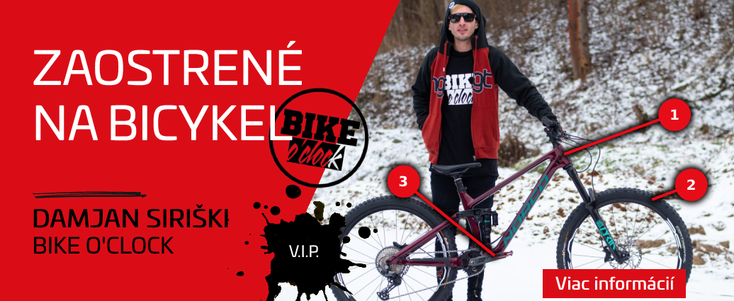 Zaostrené na bicykel Damjana Siriškiho. It's Norco O'Clock